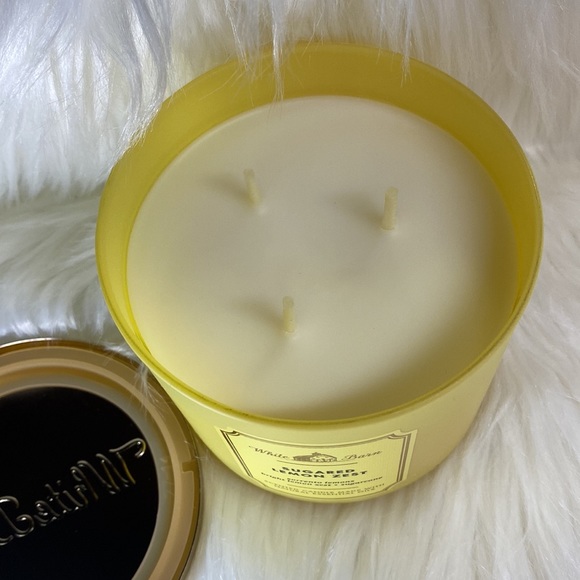 🍋SUGARED LEMON ZEST🍋 by BBW / WB, 3-Wick Scented Candle, 14.5 oz / 411 g, NWTag - Picture 3 of 5